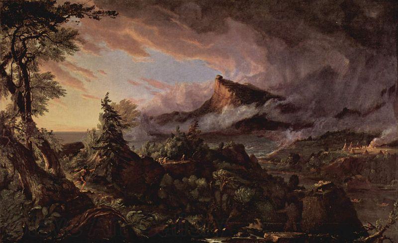 Thomas Cole der Urzustand Germany oil painting art